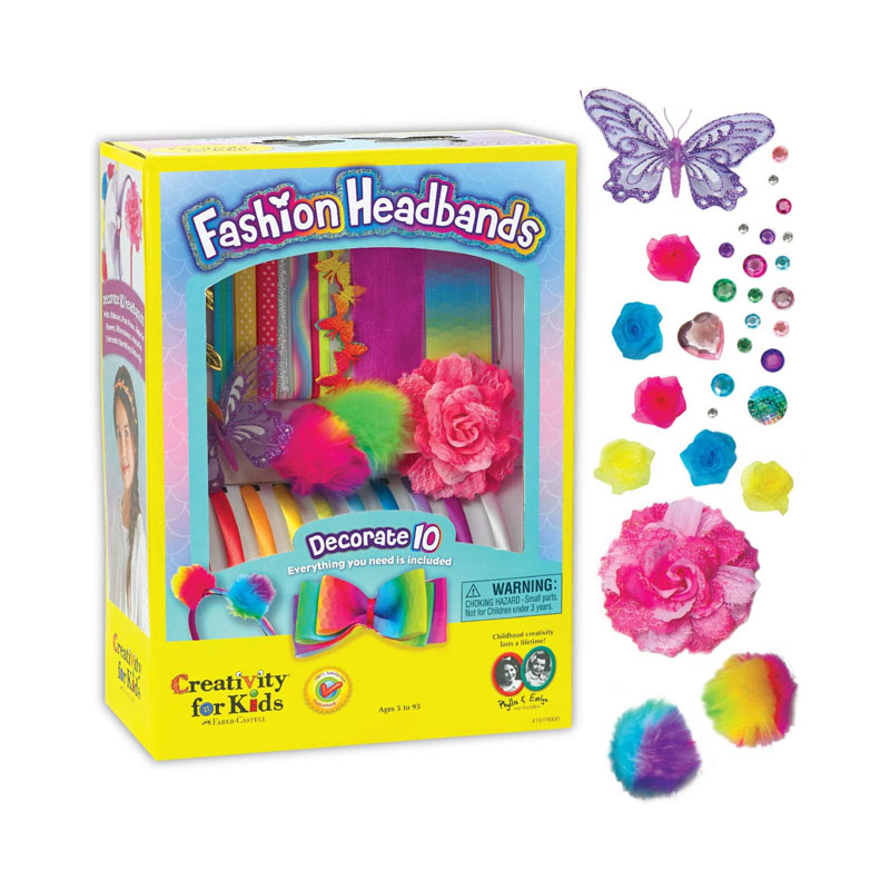 Headbands Craft Kit ကလေးများ DIY အနုပညာလက်မှုပညာ